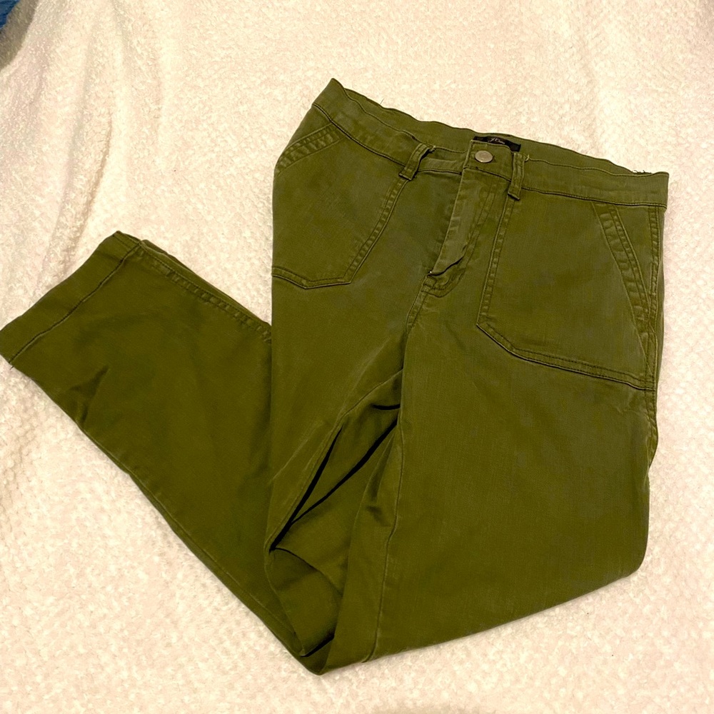 J. Crew Green Khaki Pants